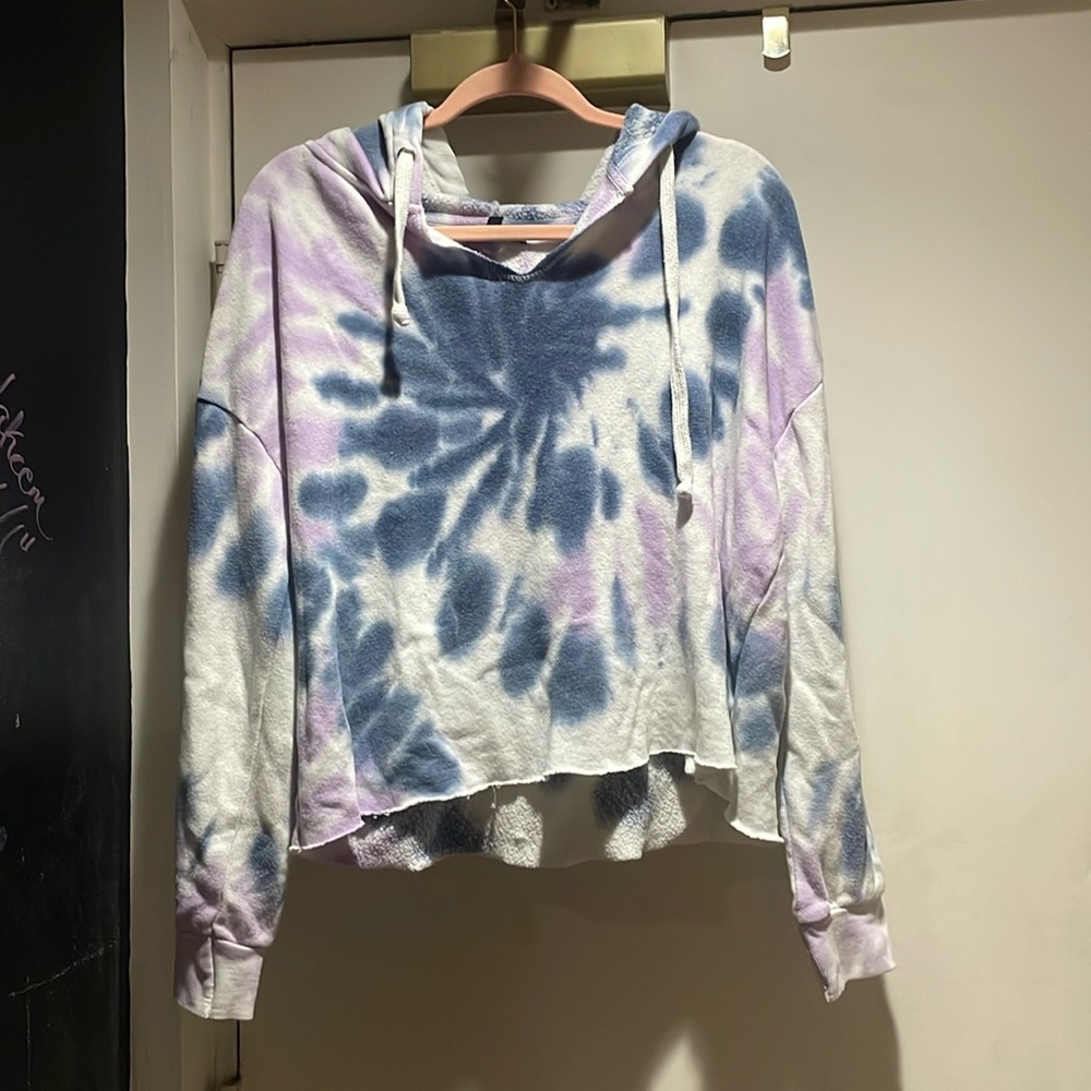 Ocean drive tie-dye hoodie